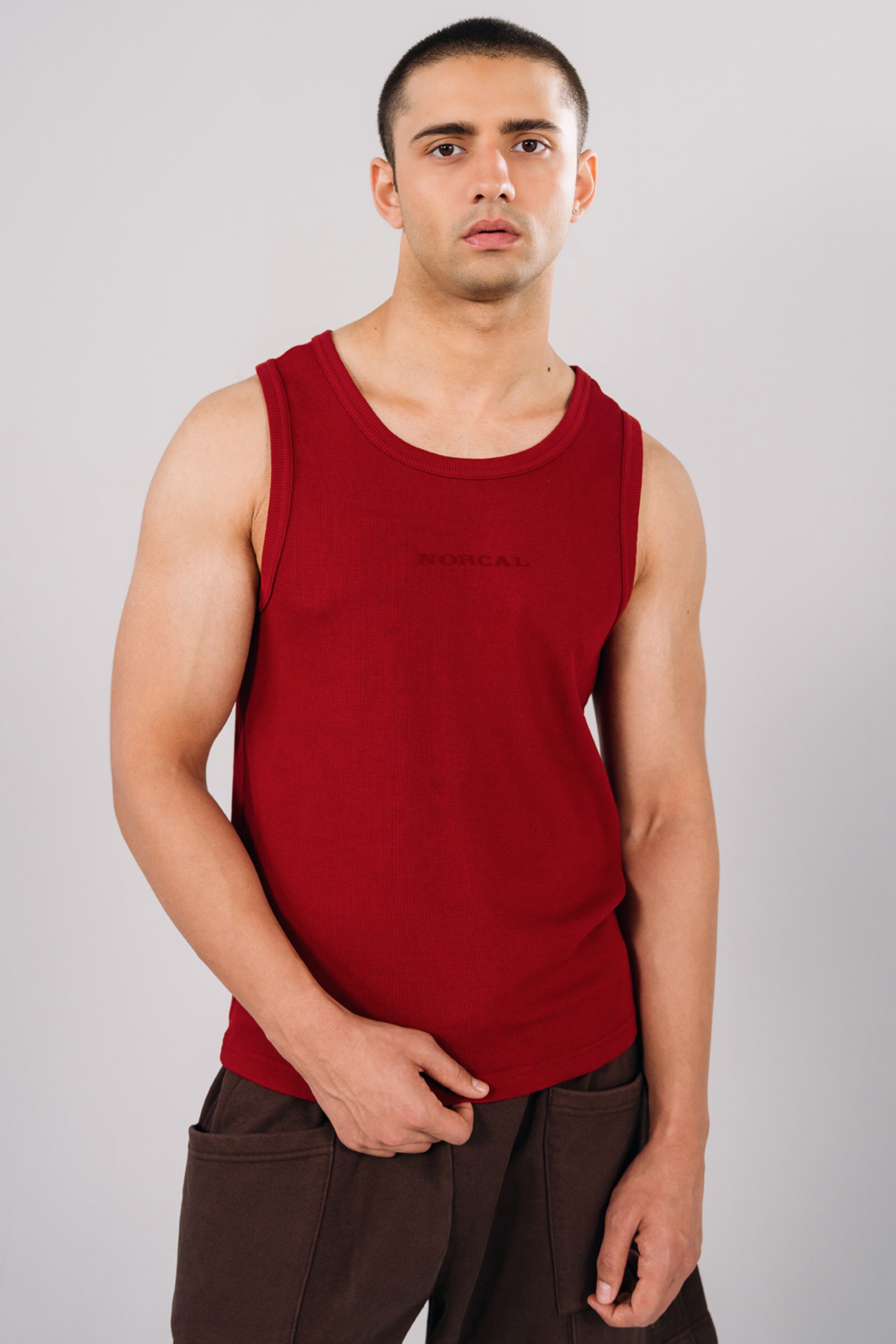 Acid Wash Regular Fit Tank