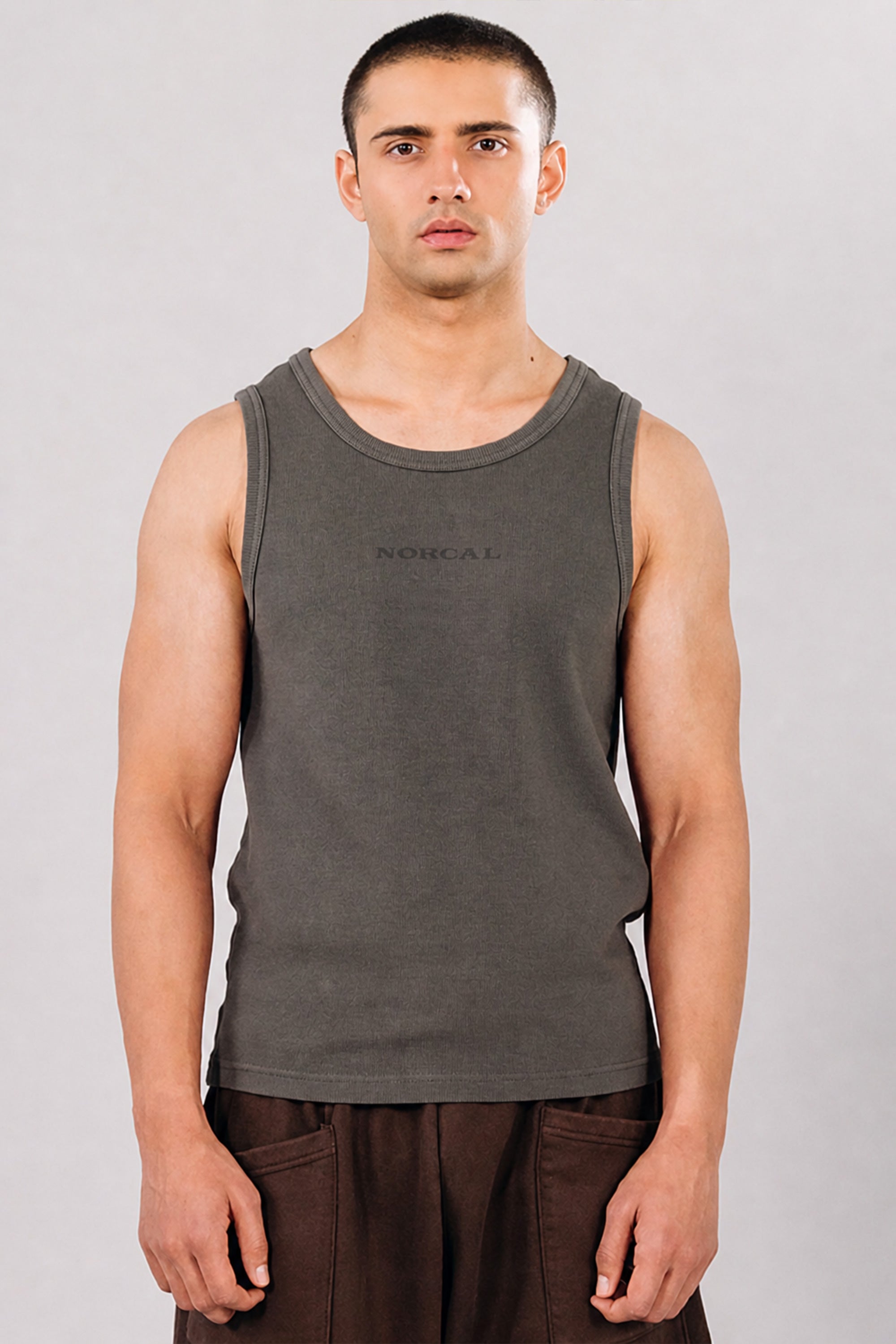 Acid Wash Regular Fit Tank