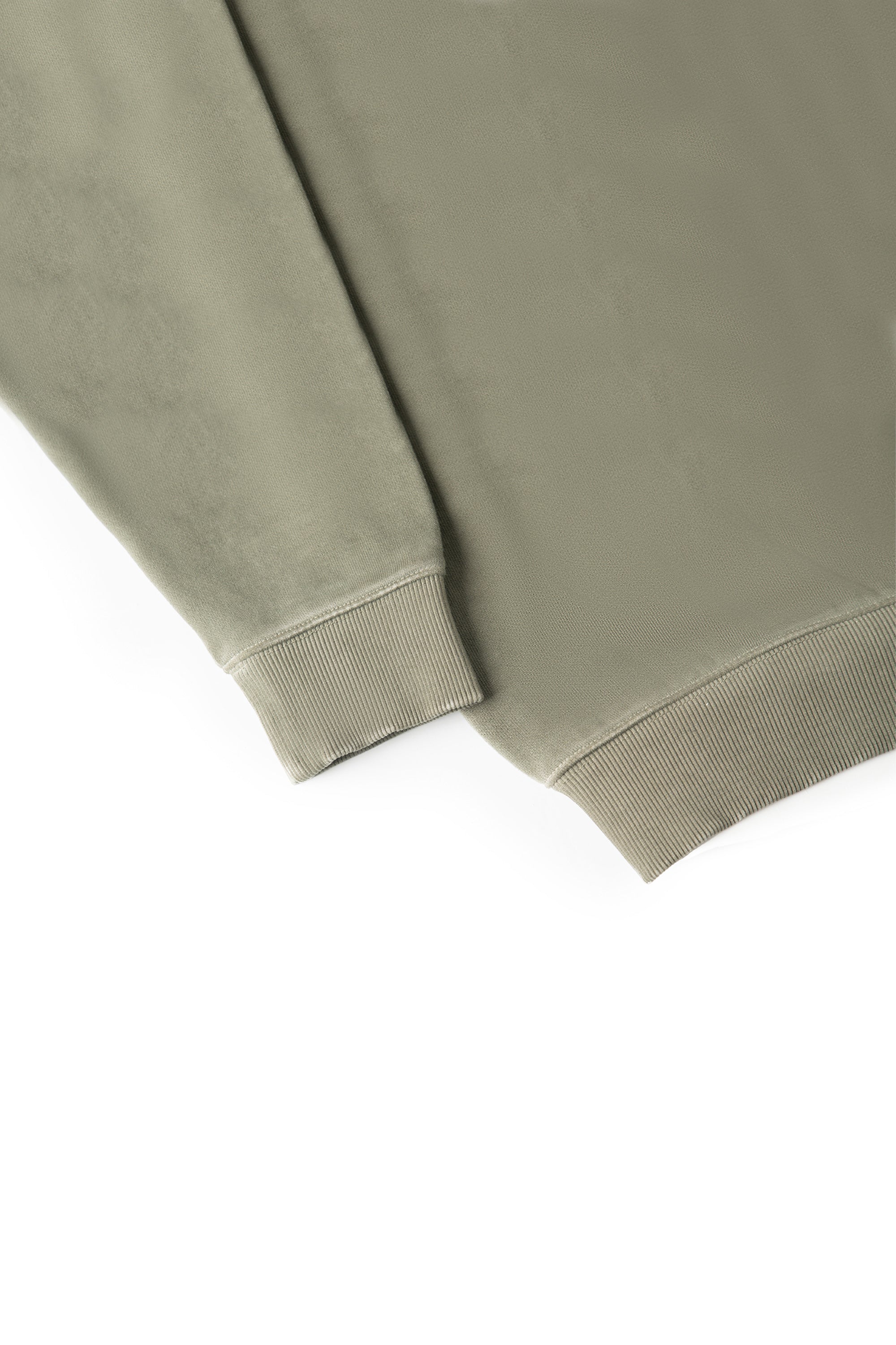 Embroidered Oil Wash Sweat Shirt