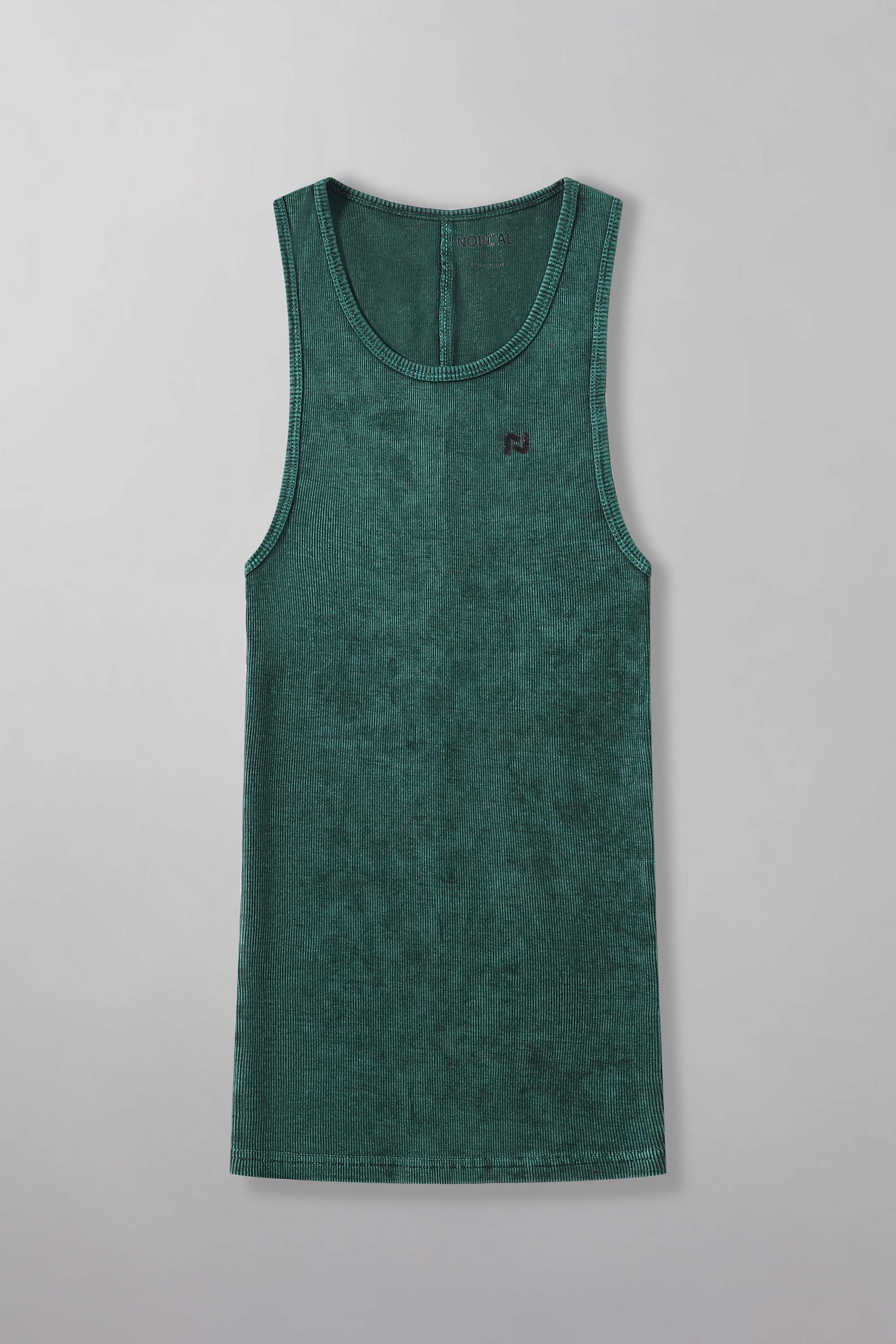 Acid Wash Straight Bottom Rib Tank