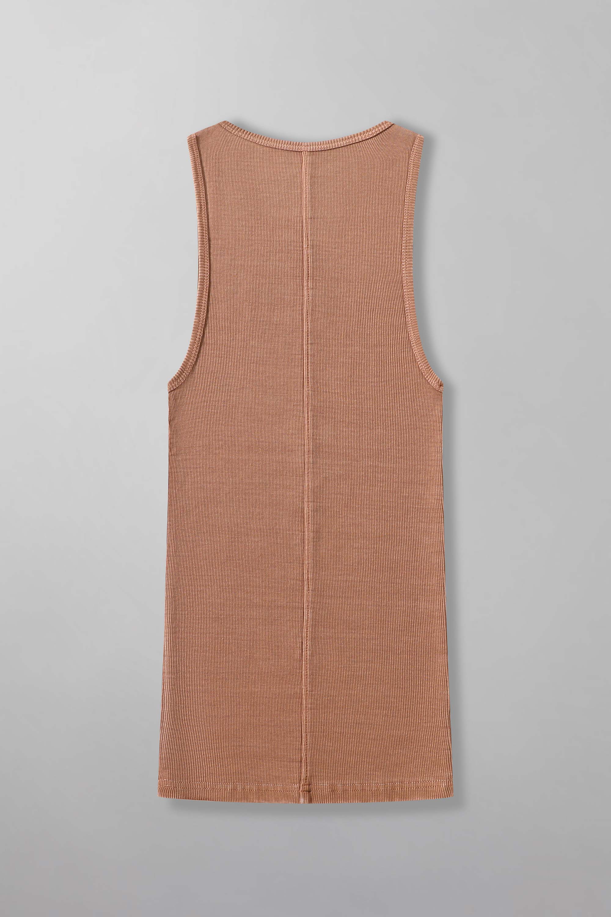 Acid Wash Straight Bottom Rib Tank