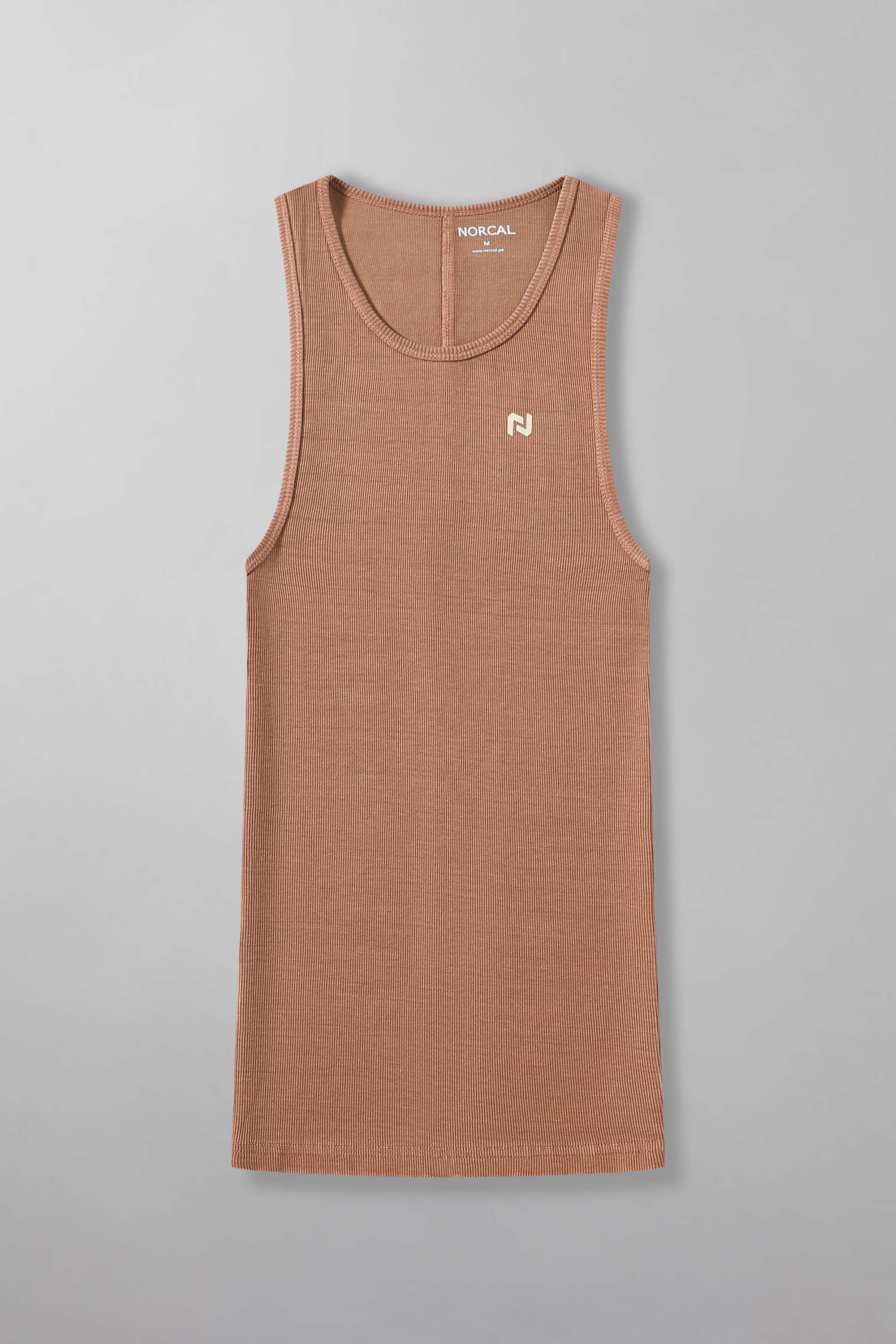 Acid Wash Straight Bottom Rib Tank