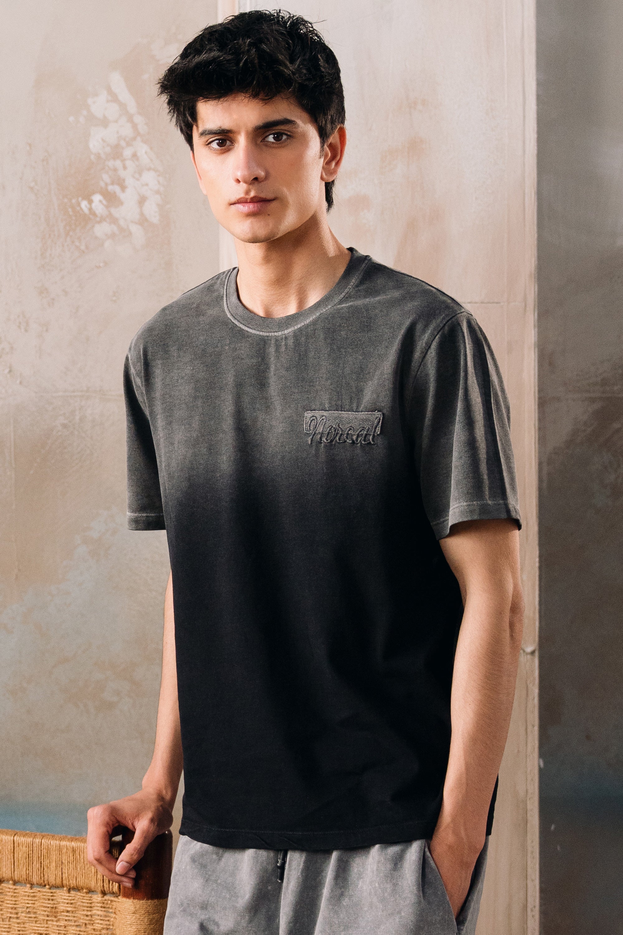 Gradient Spray Wash Tee