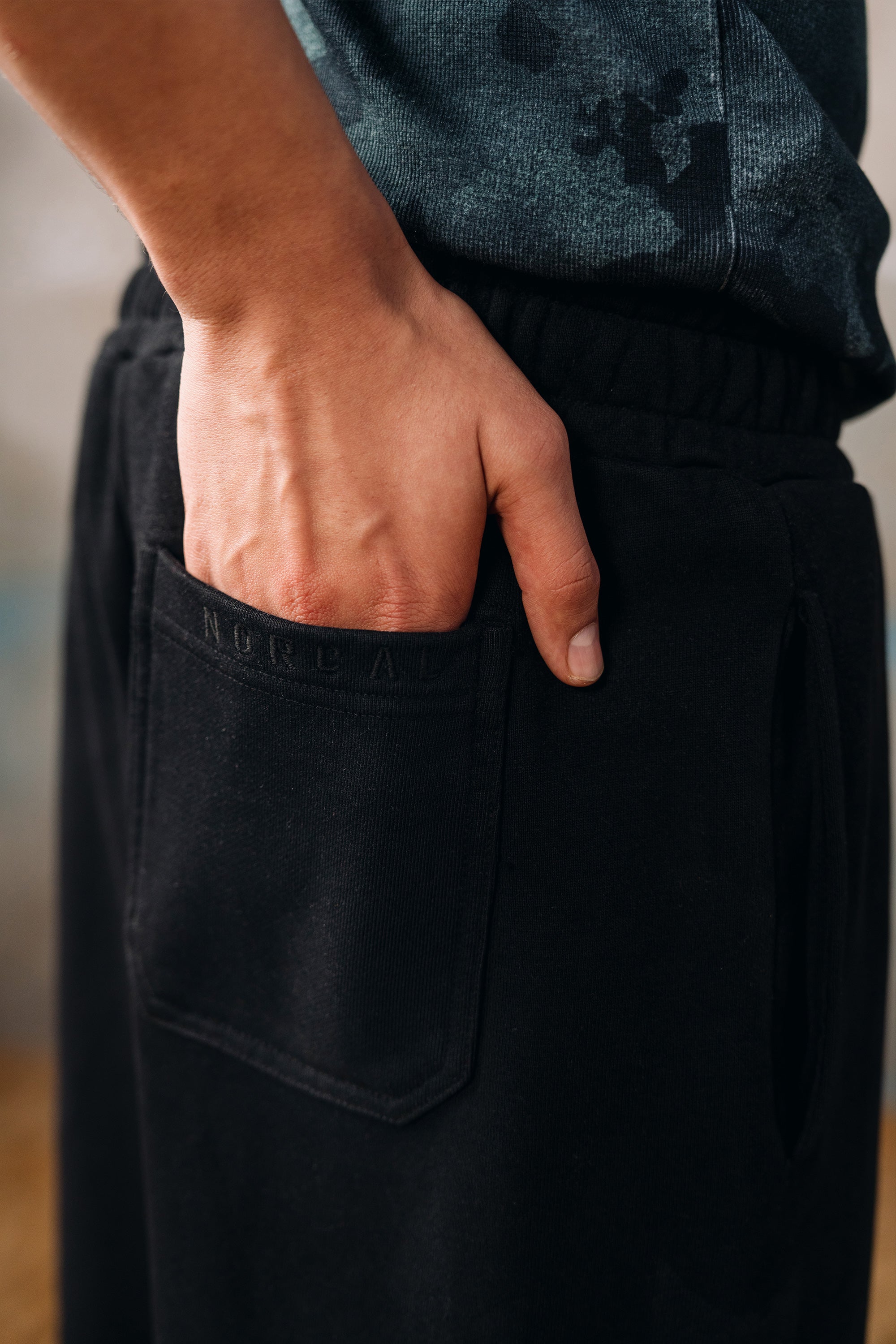 NORCAL Laser Branded Acid Wash Trousers