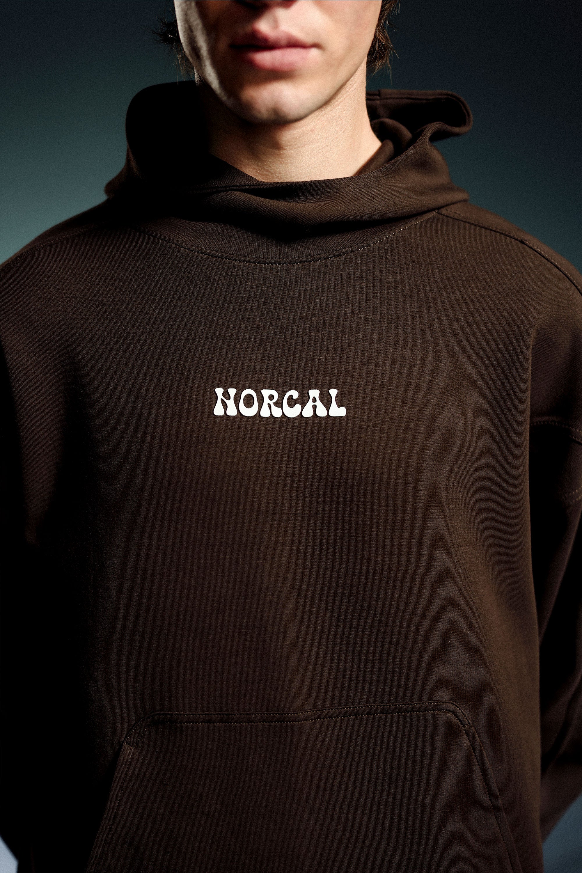 Modish Cut Sew Panel Hoodie