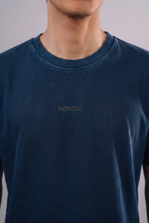Acid Wash Scoop Bottom Tee