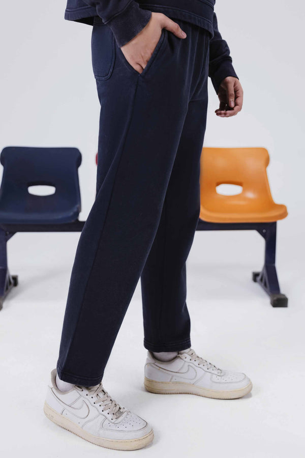 LSF Acid Wash Straight Leg Trousers