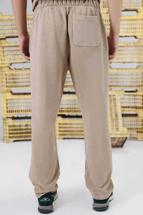 Relaxed Fit Acid Wash Trousers