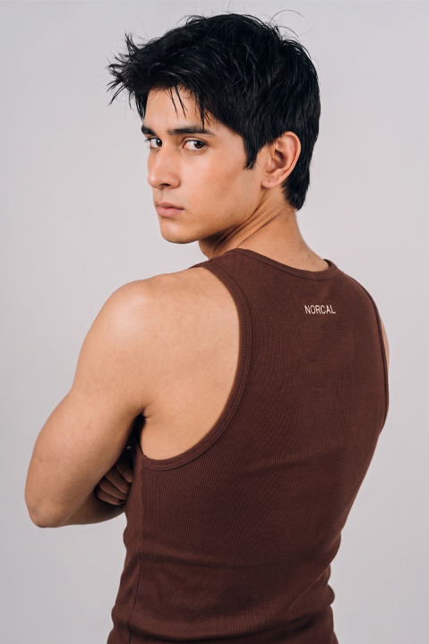 Super Stretchable Rib Jersey Tank